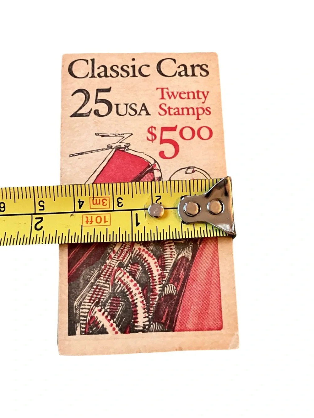 Scott #BK164 2385a Classic Cars Complete Booklet 20 Stamps 1988 Ephemera USPS